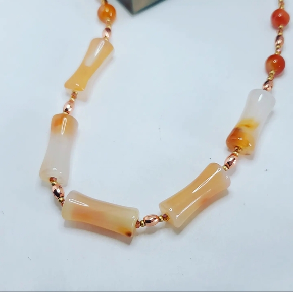 Carnelian necklace - Picture 3 of 4
